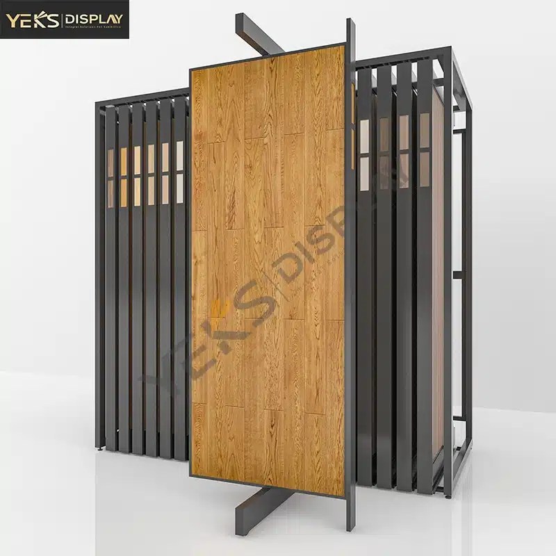 wooden door sample door display racks for showroom Yeks