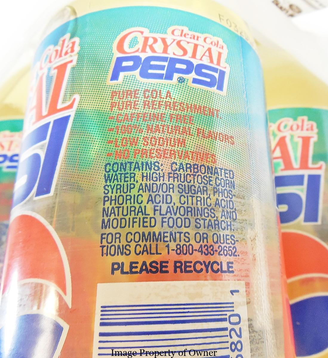 Crystal Pepsi is back and I’m so excited! Yello80s