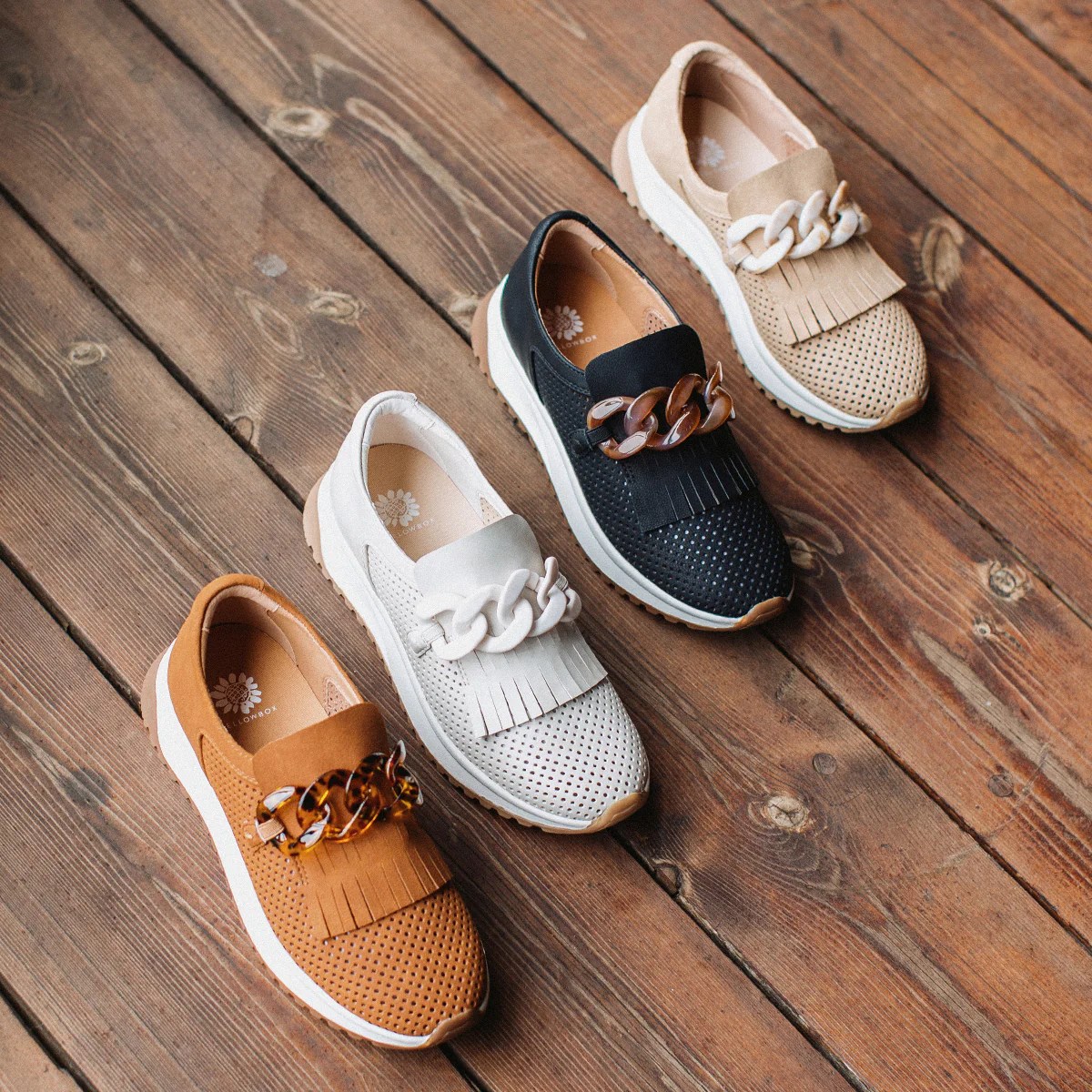 Riska Slipon Loafer Yellow Box Official Site