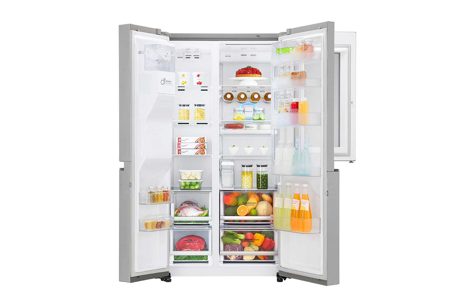LG InstaView DoorinDoor™ GSX961NSVZ American style Fridge Freezer
