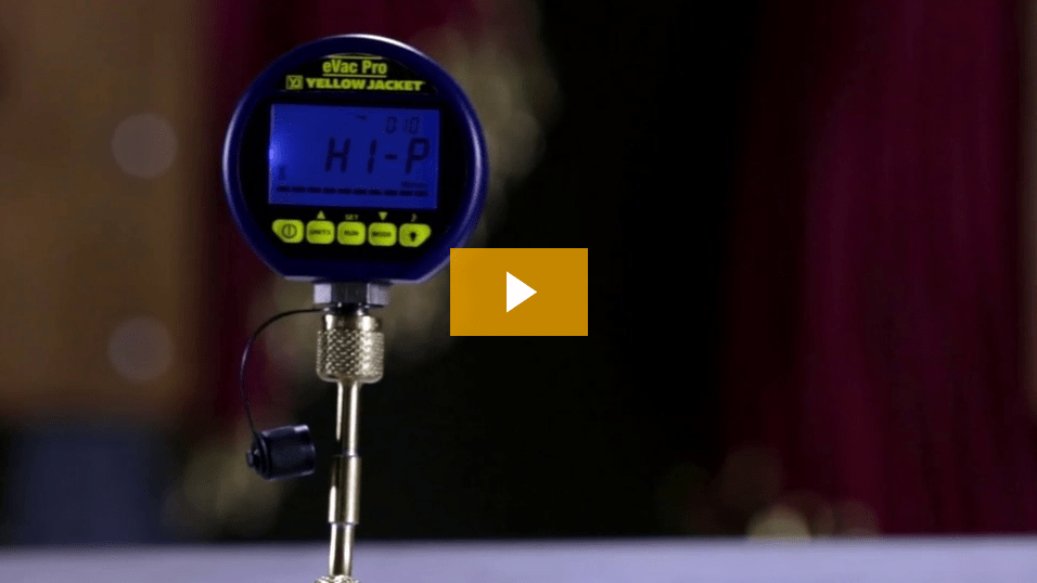 eVac Digital Vacuum Gauge a Walkthrough from YELLOW JACKET