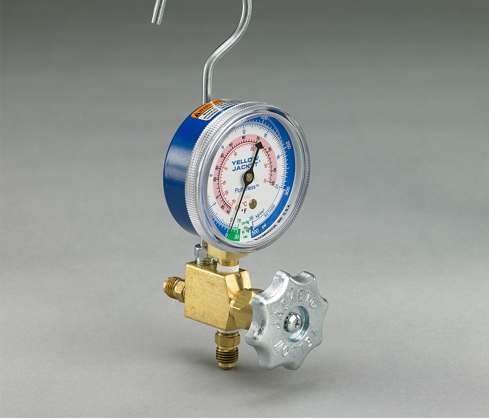 Single Gauge Manifold Yellow Jacket HVAC Supplies and Products
