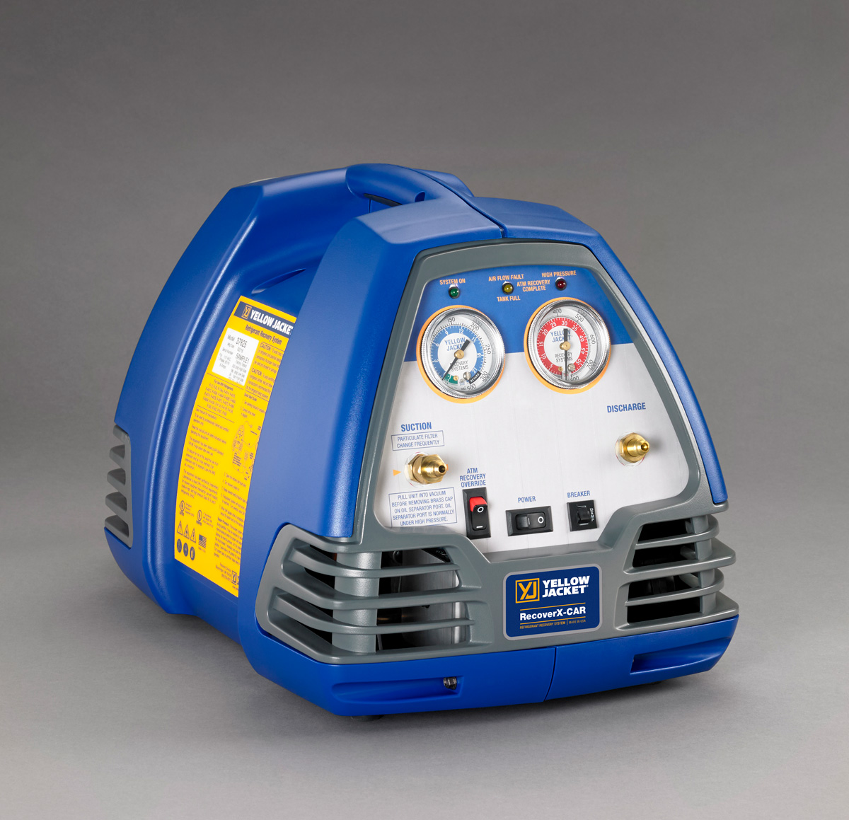 Contaminated Refrigerant Recovery Machine Yellow Jacket HVAC Supplies