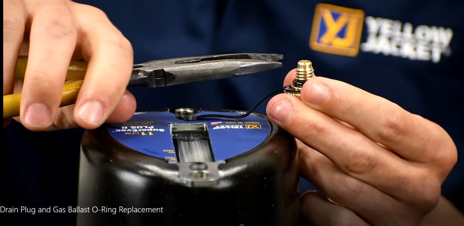 SuperEvac® PLUS II Vacuum Pumps 4, 6, 8 & 11 CFM Yellow Jacket HVAC