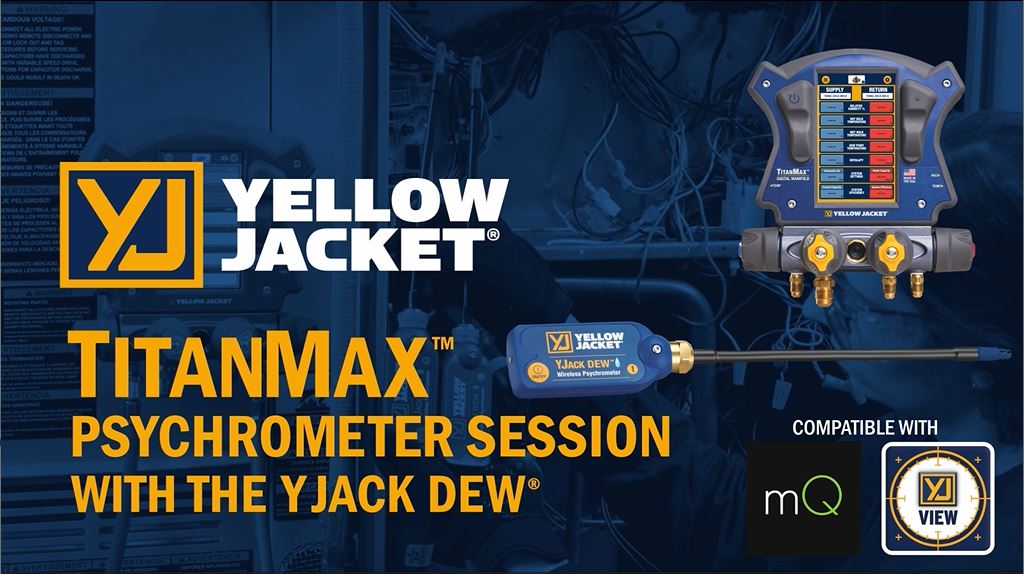 Using the YELLOWJACKET® TITANMAX™ Digital Manifold with the
