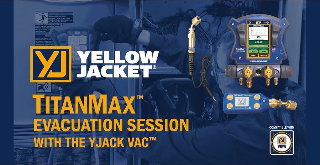 Using the YELLOWJACKET® TITANMAX™ Digital Manifold with the
