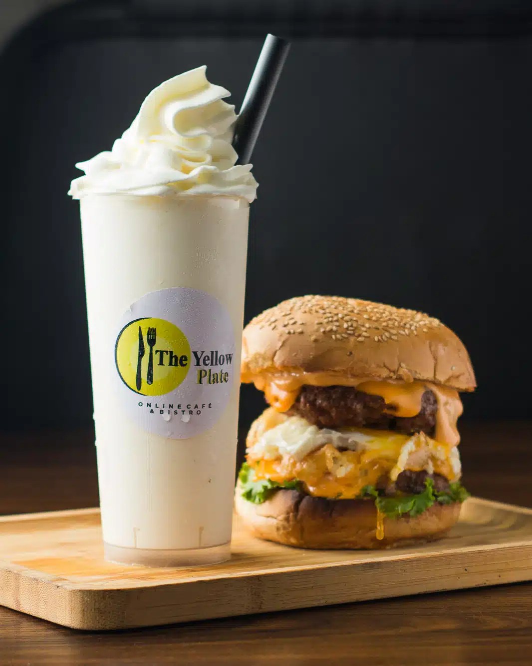 Beef Burger Combo The Yellow Plate