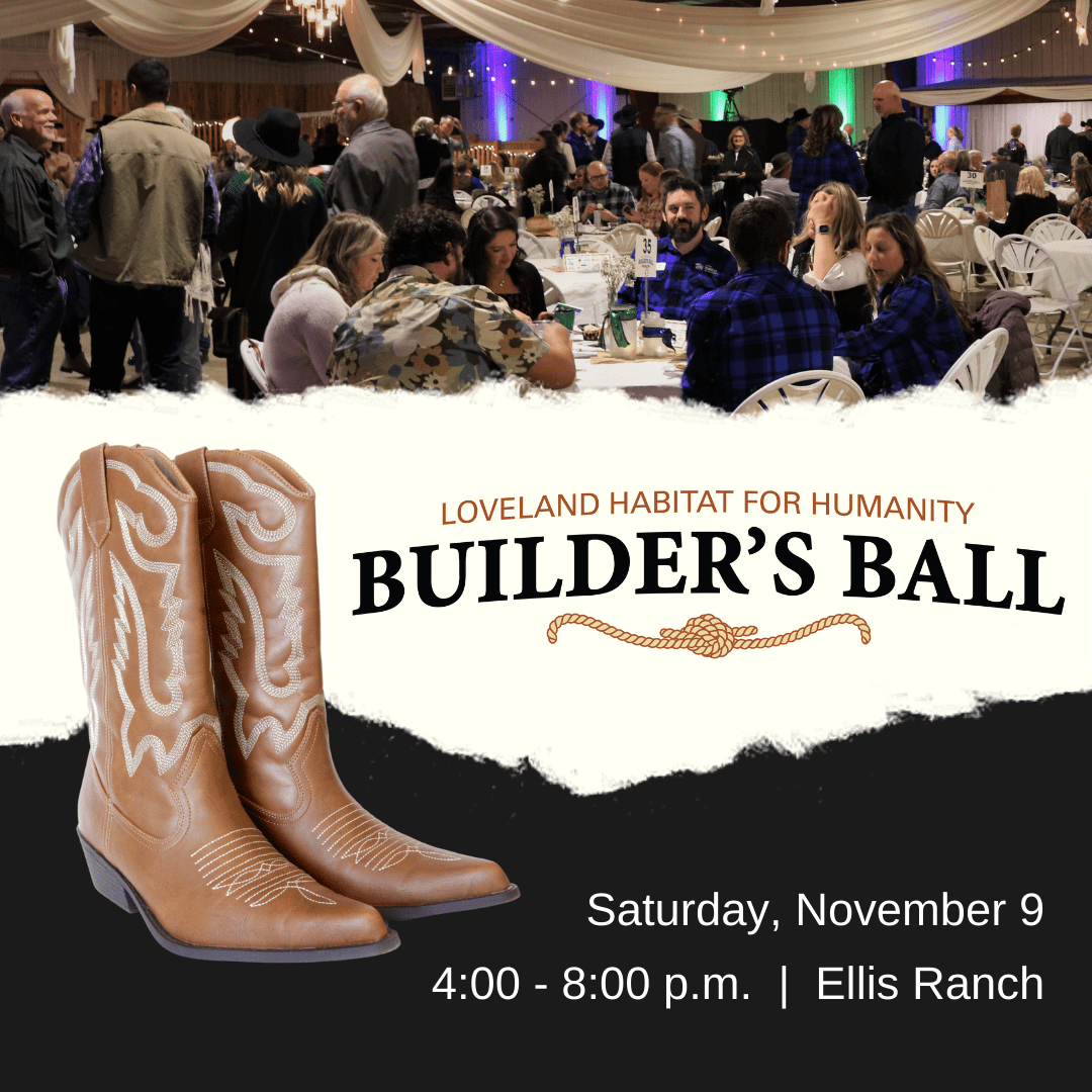 Loveland Habitat for Humanity Hosts 8th Annual Builder’s Ball