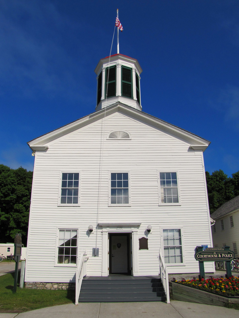 Michilimackinac Courthouse Restoration Yellowstone Architecture + Design