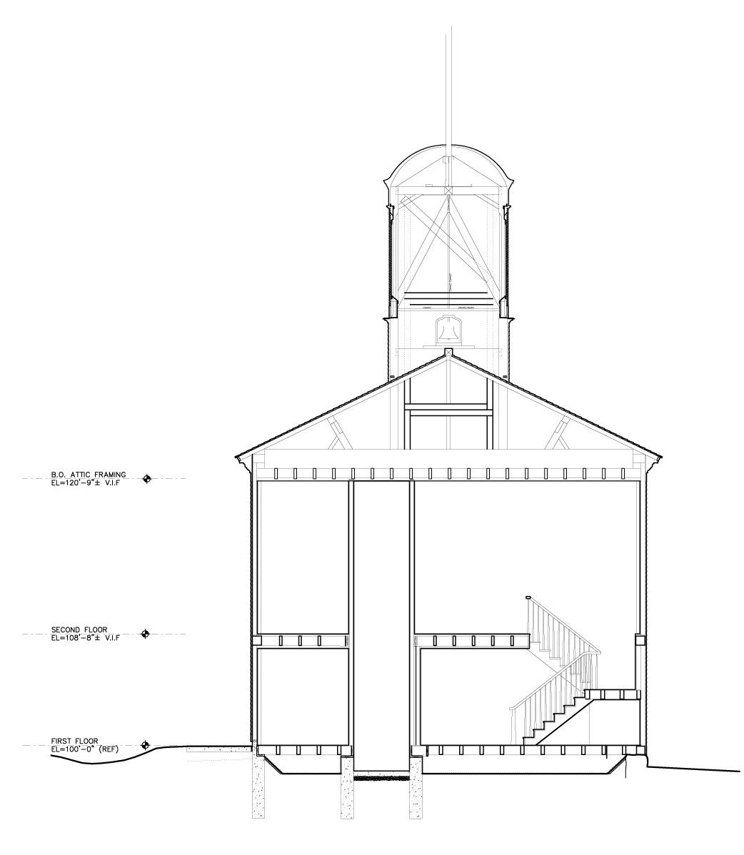 Michilimackinac Courthouse Restoration Yellowstone Architecture + Design