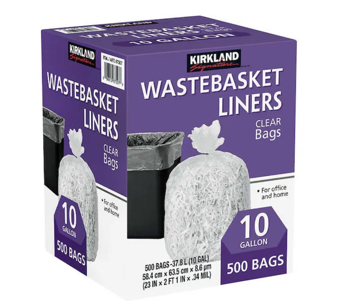 Costco Wastebasket Liners 10 Gallon Yellowstone Escapes