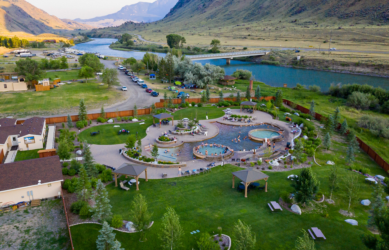 Camping And RV Park Stays In Montana Yellowstone Hot Springs