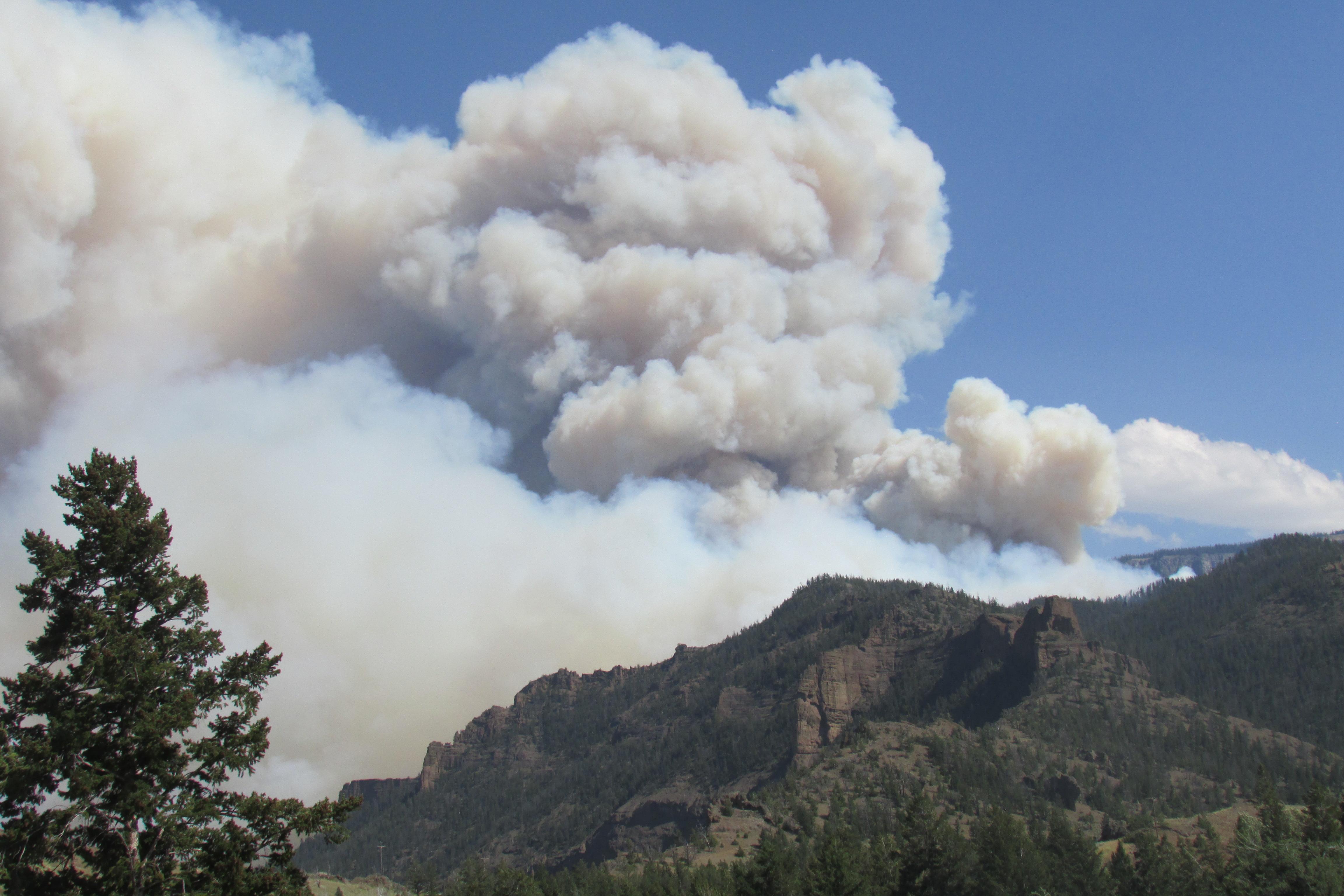 Yellowstone Fire Danger Rated High as June Fire Burns to the East
