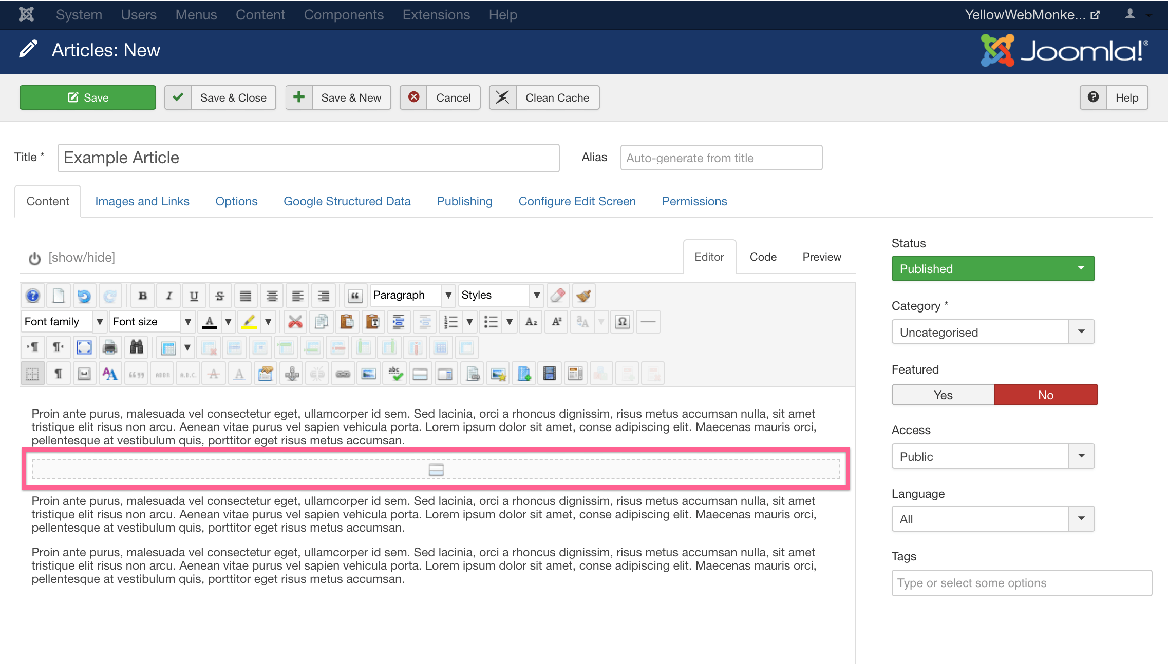 How to Separate an Article into Introduction and Full Text YellowMonkey  Design