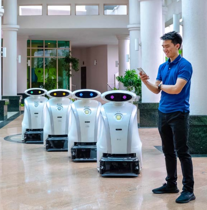 Singapore Rolling Out LionsBot Autonomous Cleaning Robots Robot News