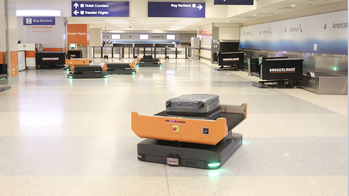 Robot Baggage System Comes to DFW Airport Robot News