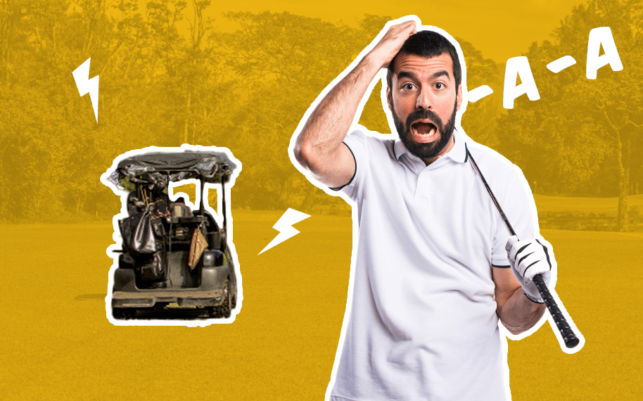 Automatic golf cart Yellvids