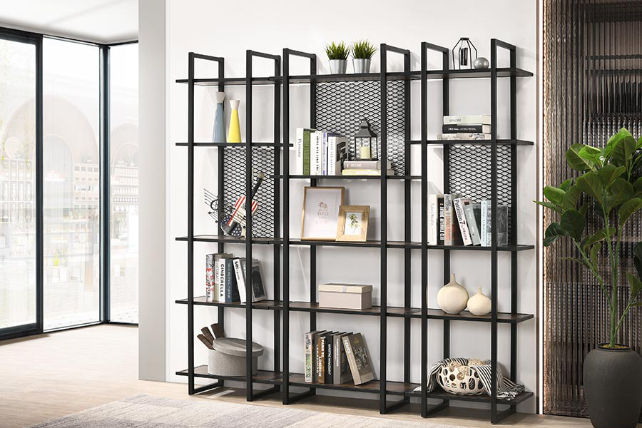 Heavy Duty Industrial Metal Five Shelves Display Rack Yen Design