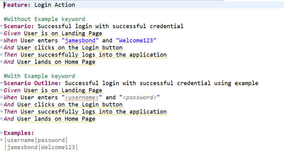 Sample Project Cucumber KV