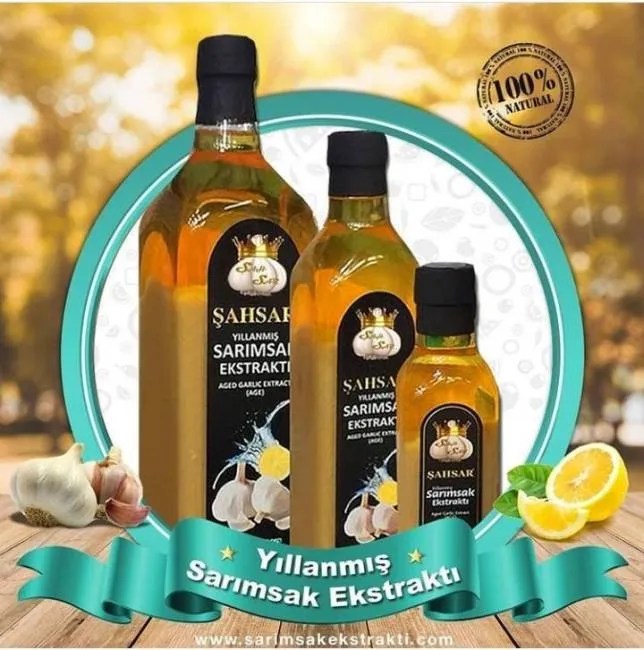 Aged Garlic Extract Natural ORGANIC Youth Elixir 2501000 ML