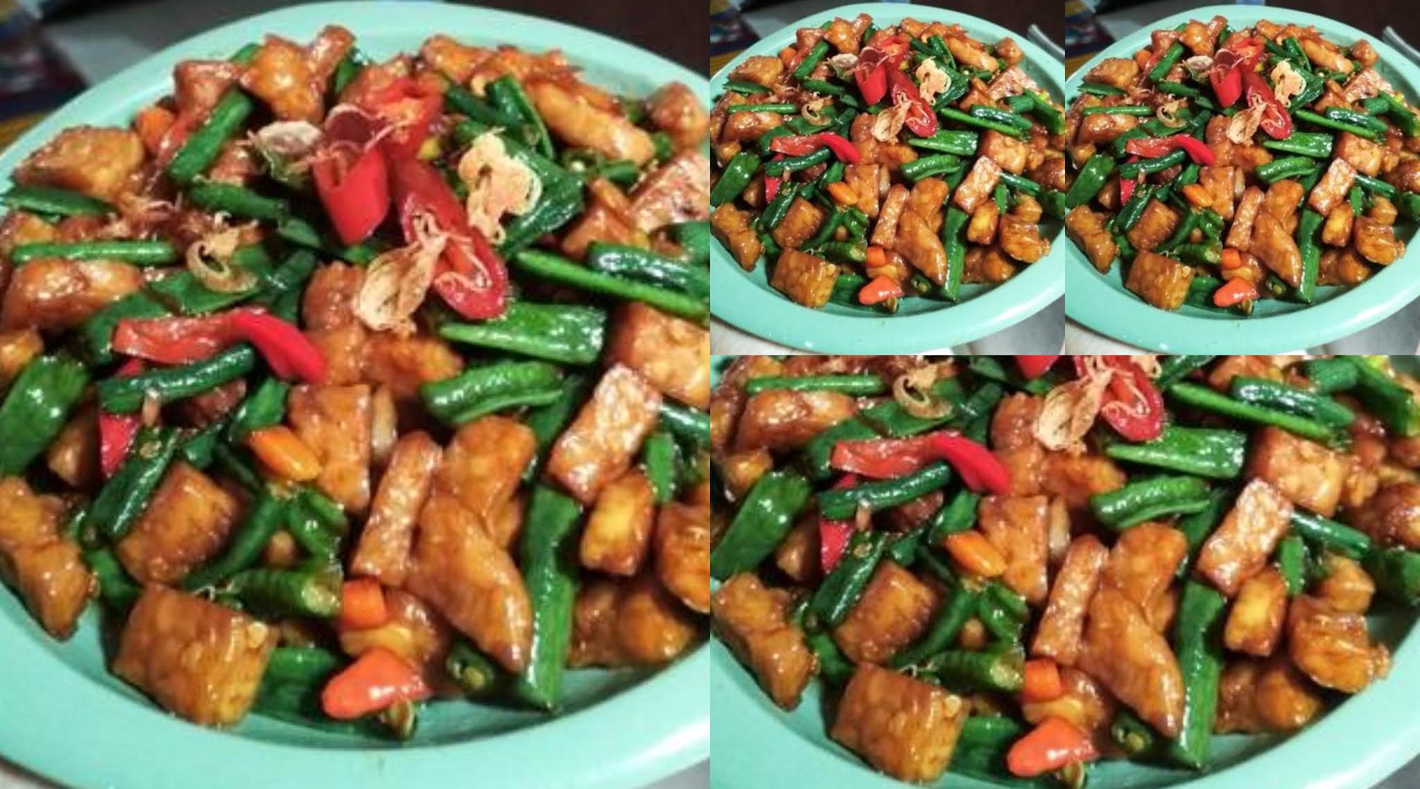 Resep Oseng Kacang Panjang Tempe Enak Dan Nikmat