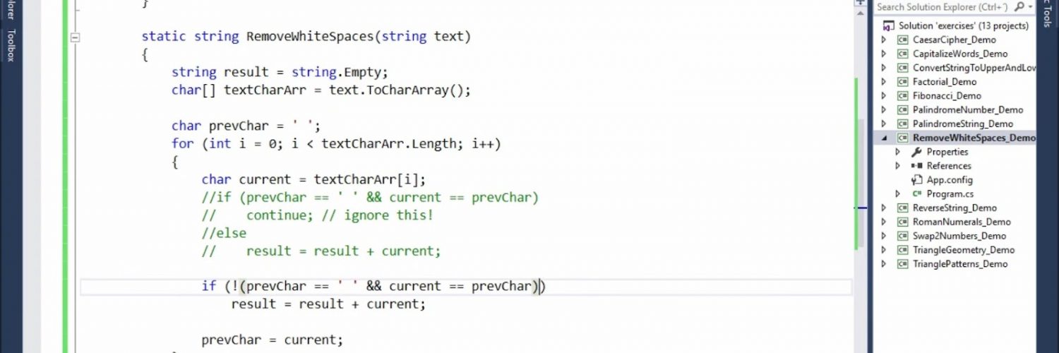 C Remove Spaces from String Efficient Techniques