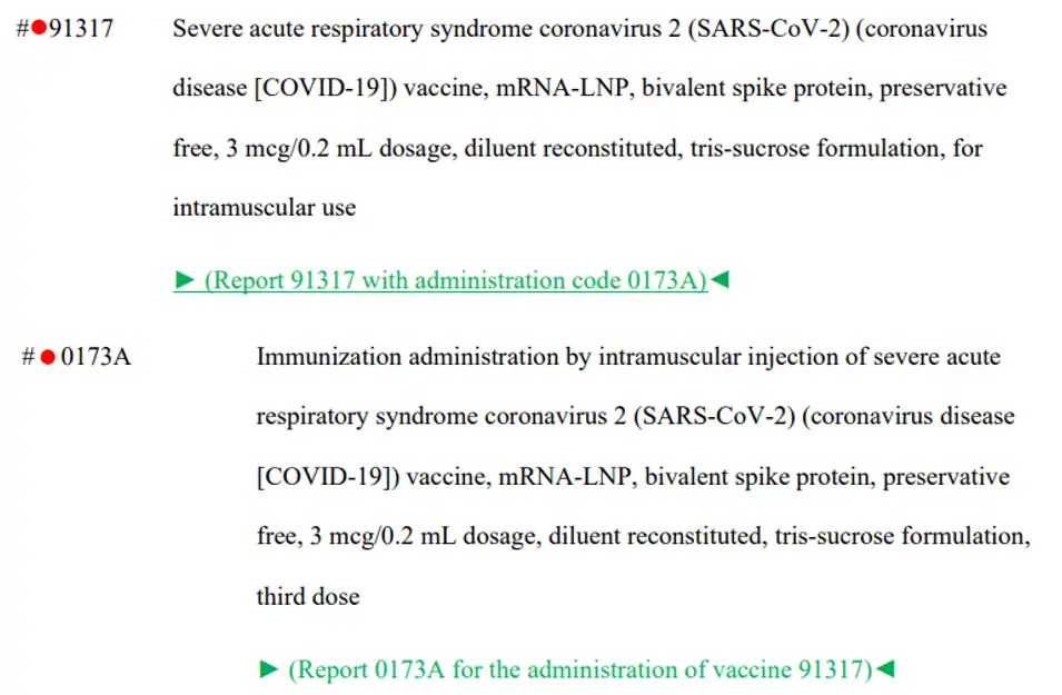 New CPT Codes for Bivalent COVID19 Vaccines FDA Issues EUA
