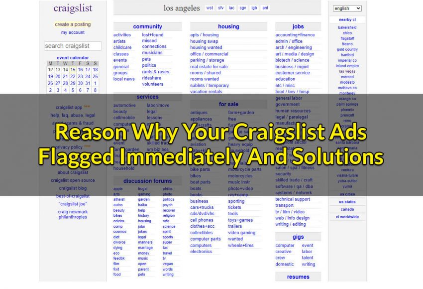 Reason Why Your Craigslist Ads Flagged Immediately And Solutions(04)