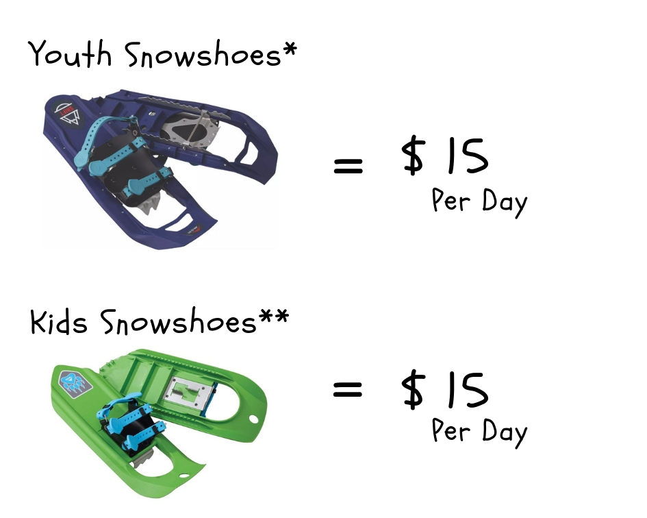 Snowshoe Rental Vancouver Snowshoes, Poles and Tailes Yes Cycle