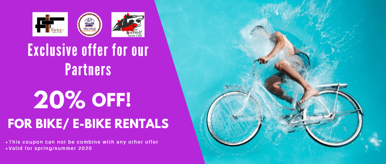 Partner coupon Yes Cycle