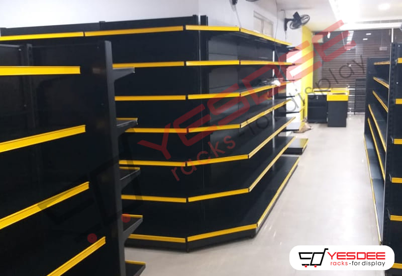 Corner rack steel Supermarket racks Supermarket racks manufacturer