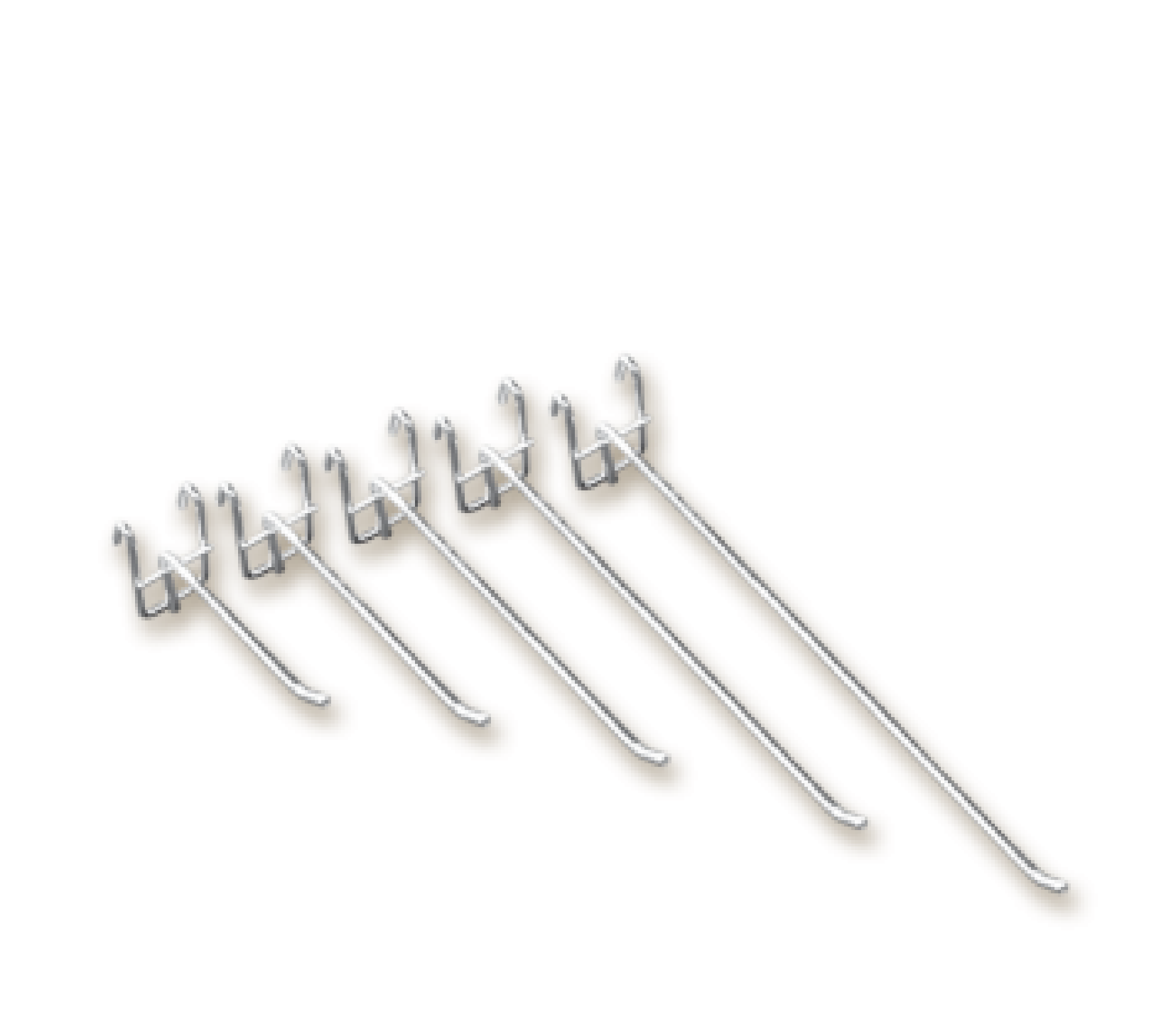 Netting Hook (Chrome/white) Yes Display