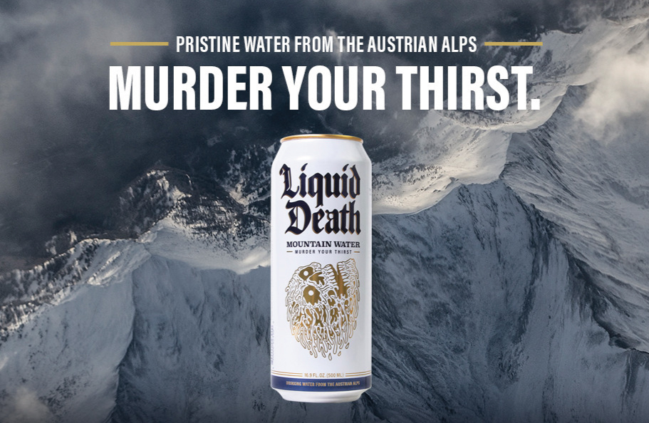 Liquid Death Water Yes Creative