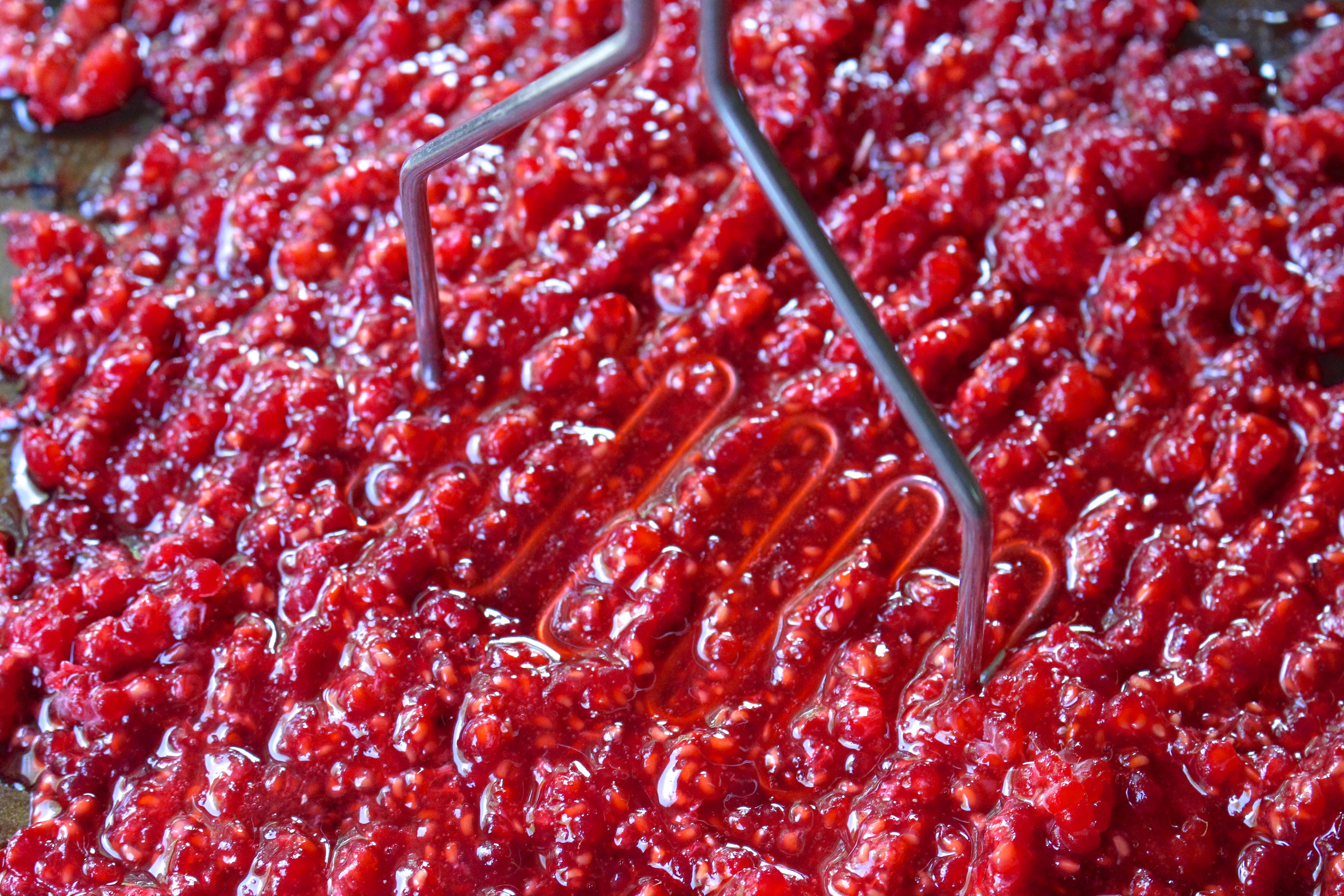 Raspberry Basil Jam Yesterday on Tuesday