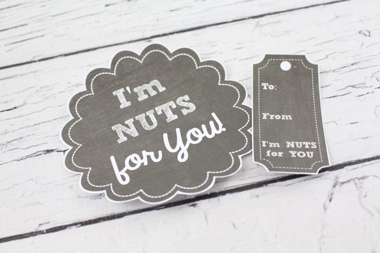 I'm NUTS About You Gift in a Jar Yesterday on Tuesday
