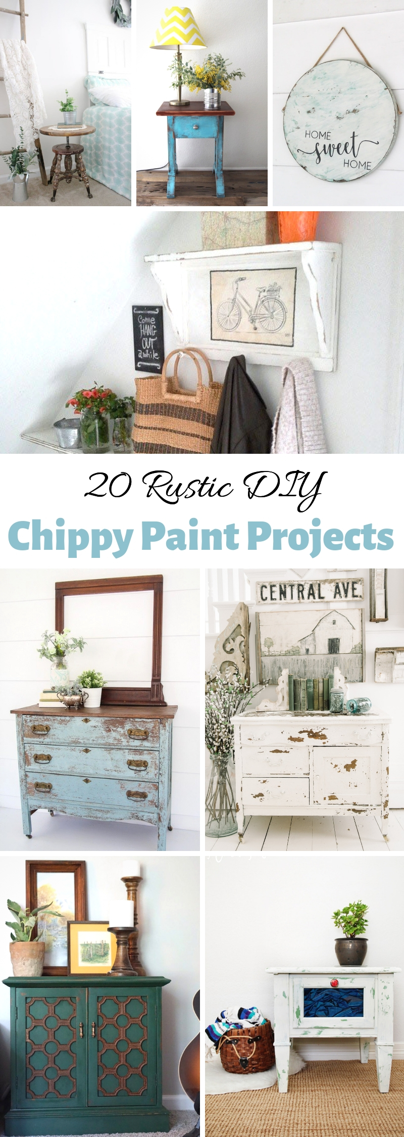 20 Rustic DIY Chippy Paint Projects Yesterday On Tuesday