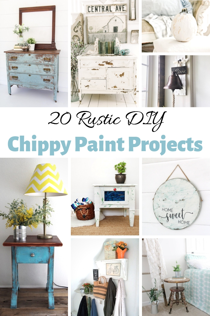 20 Rustic DIY Chippy Paint Projects Yesterday On Tuesday