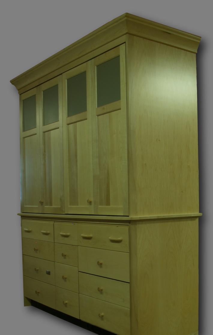 Our Most Popular (Cost Saving) Armoire MiniKitchen YesterTec Kitchen Works