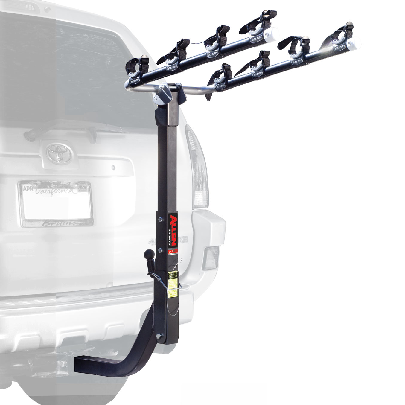 ALLEN 645RR PREMIUM RECIEVER HITCH RACK XL(4 BIKES) YesterYear Cyclery