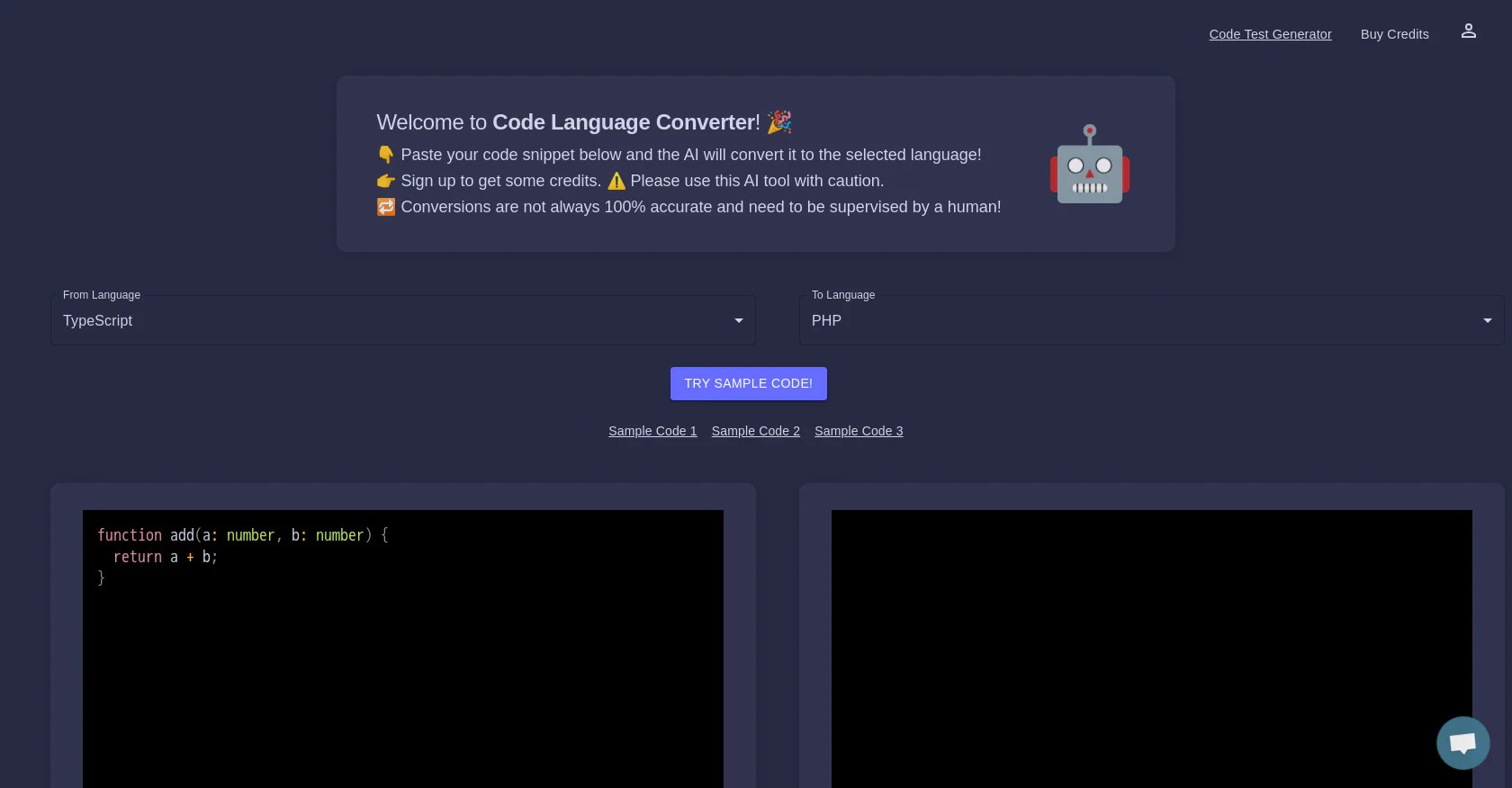 Code Language Converter La mejor herramienta de conversión de código