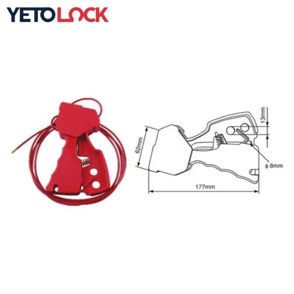 Adjustable Cable Wire Locks YETOLOCK