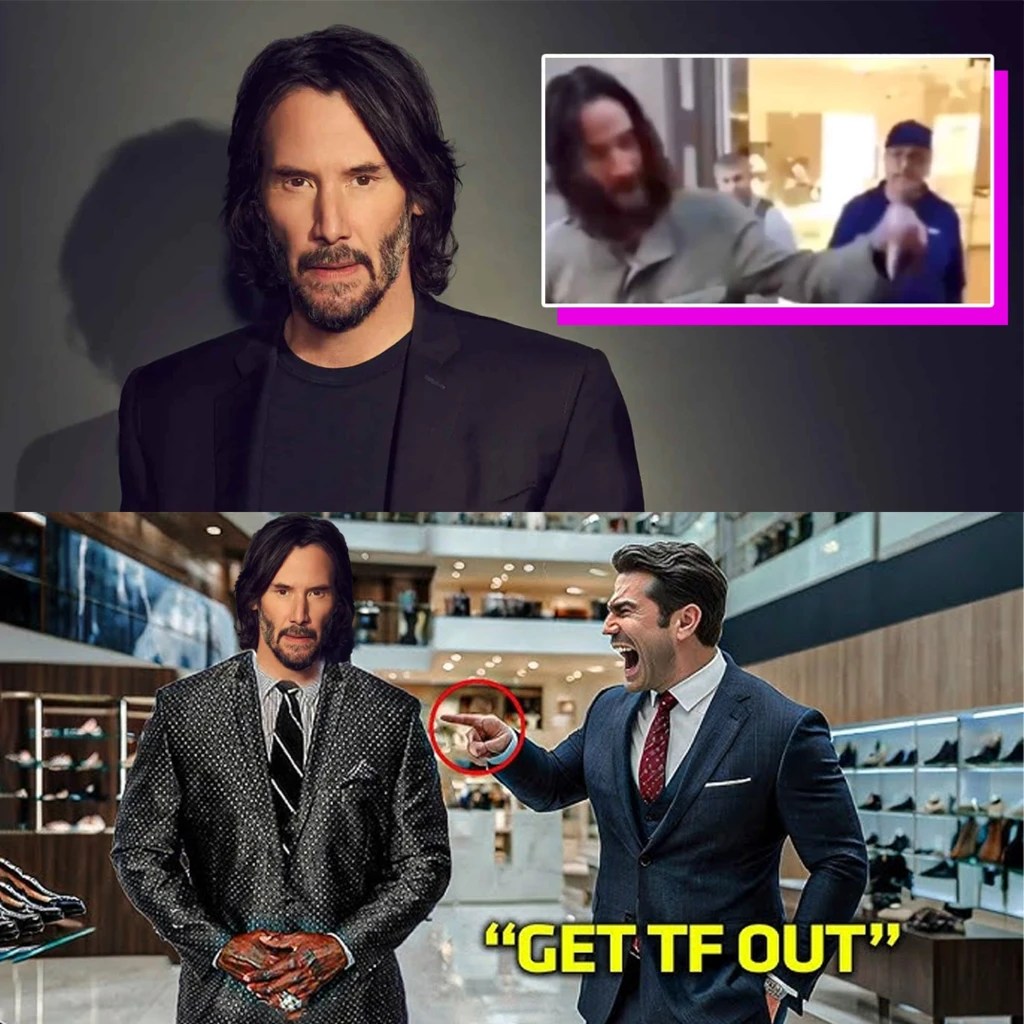 Keanu Reeves Is Expelled From His Own Store By A Racist Manager Then