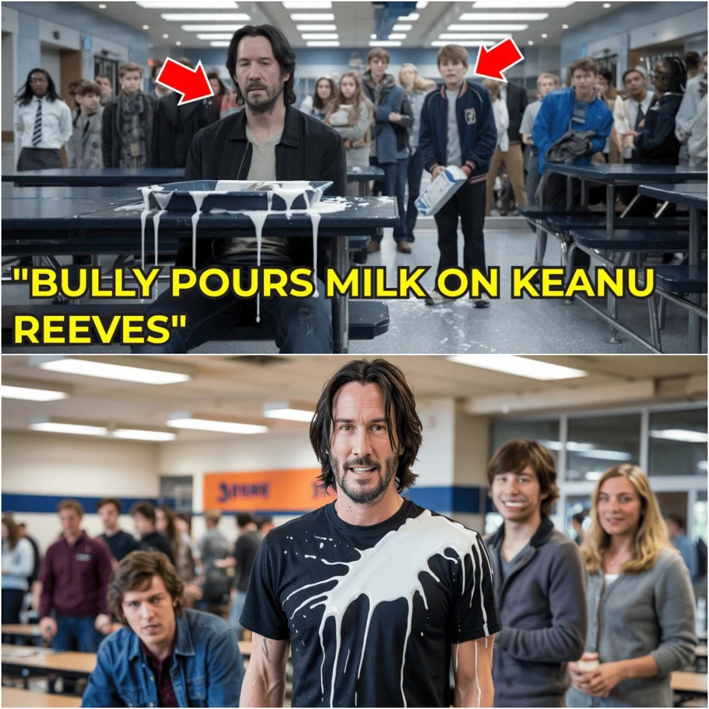Bully Pours Milk On Keanu Reeveswhat He Did Next Left The Whole School