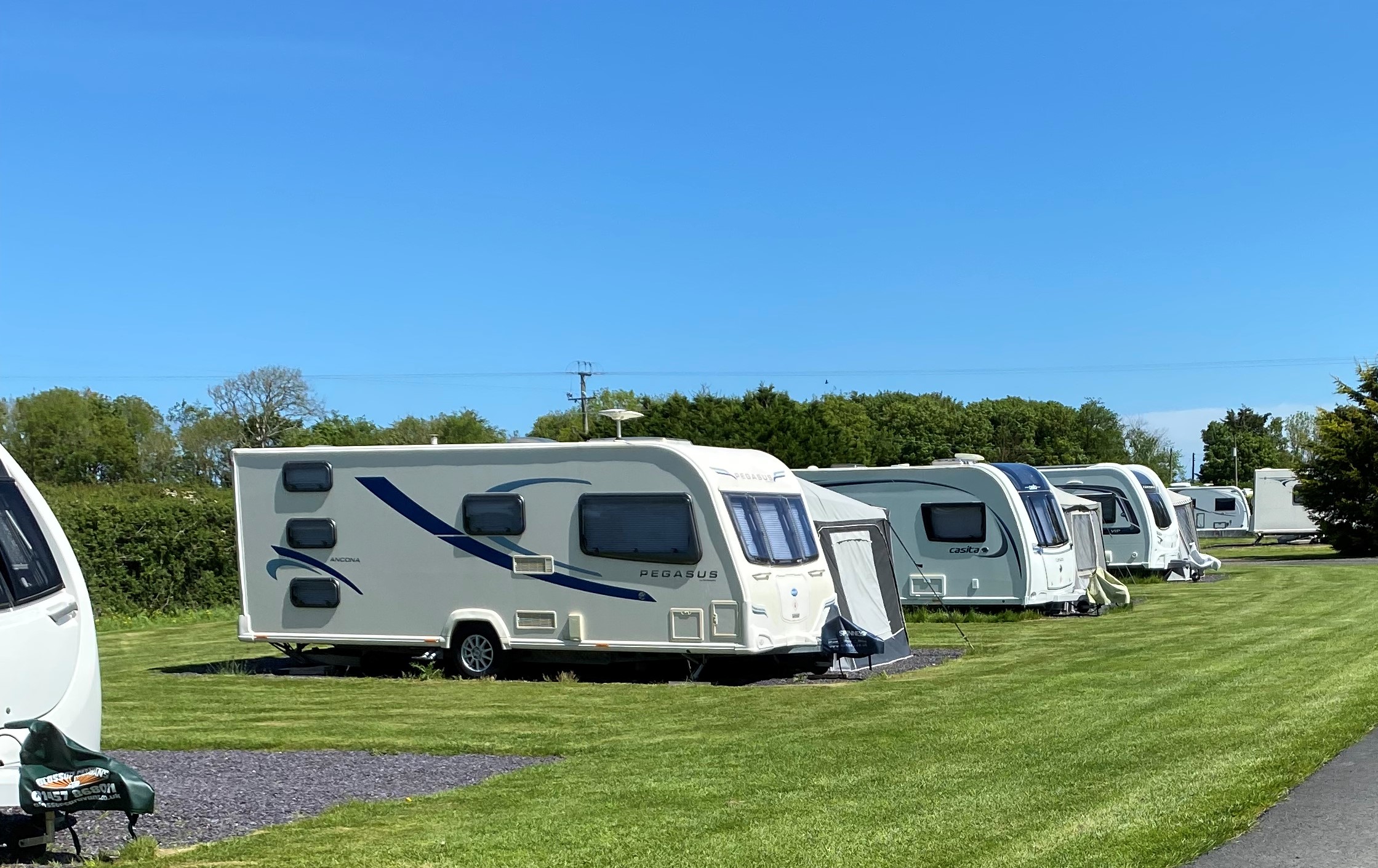 Caravan Storage In Angles Ay Y Fronydd Caravan and Camping Park