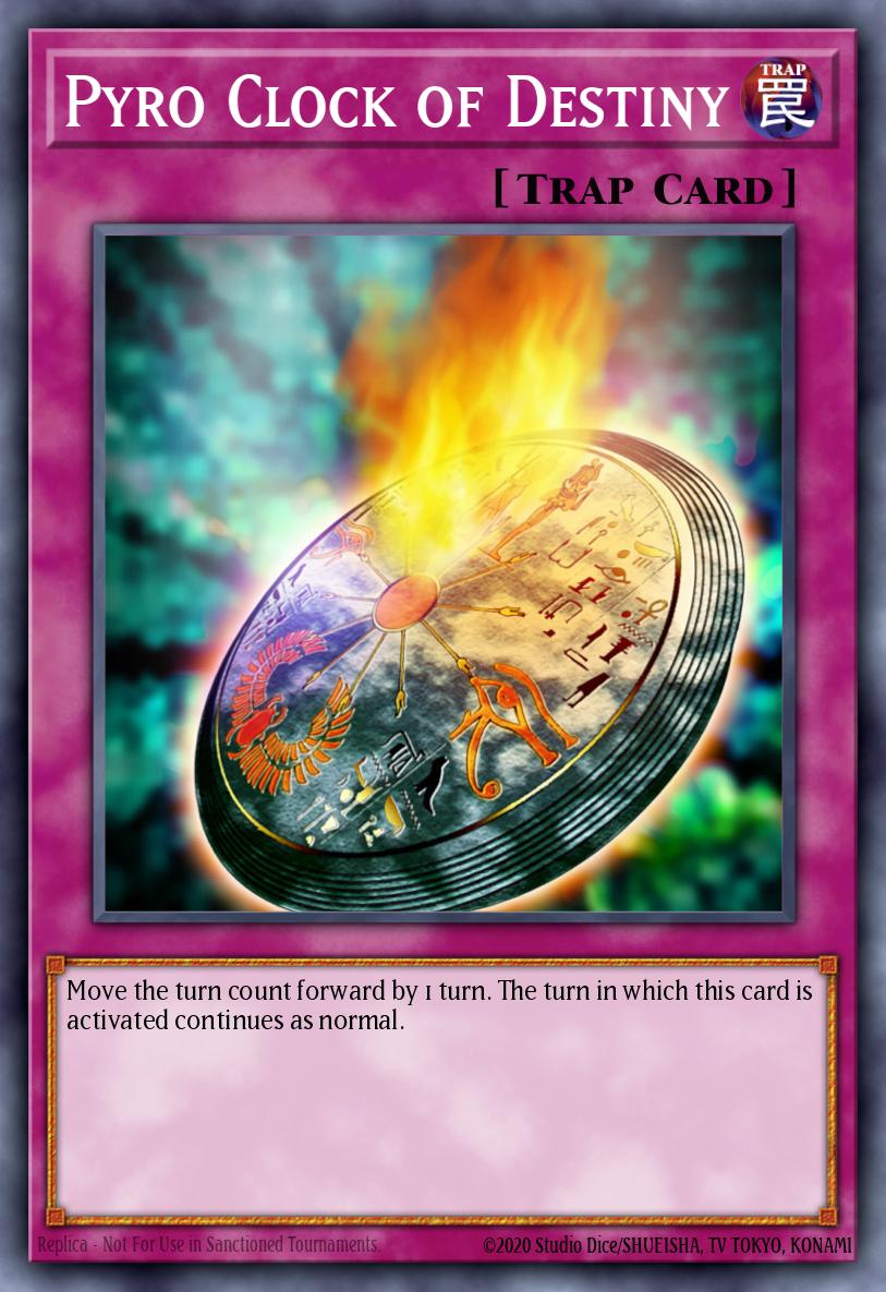 Pyro Clock of Destiny Card Information YuGiOh! Database