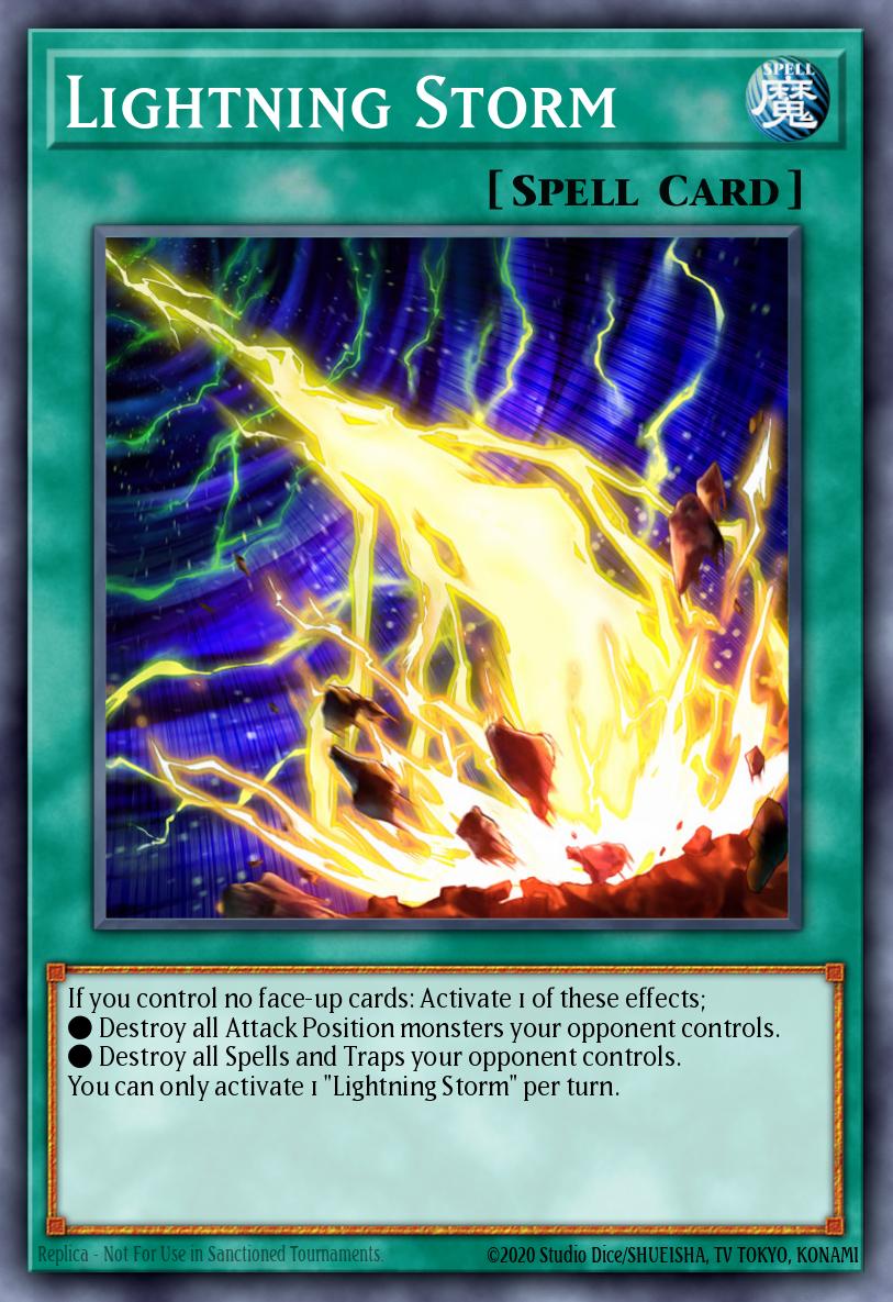 Lightning Storm Card Information YuGiOh! Database