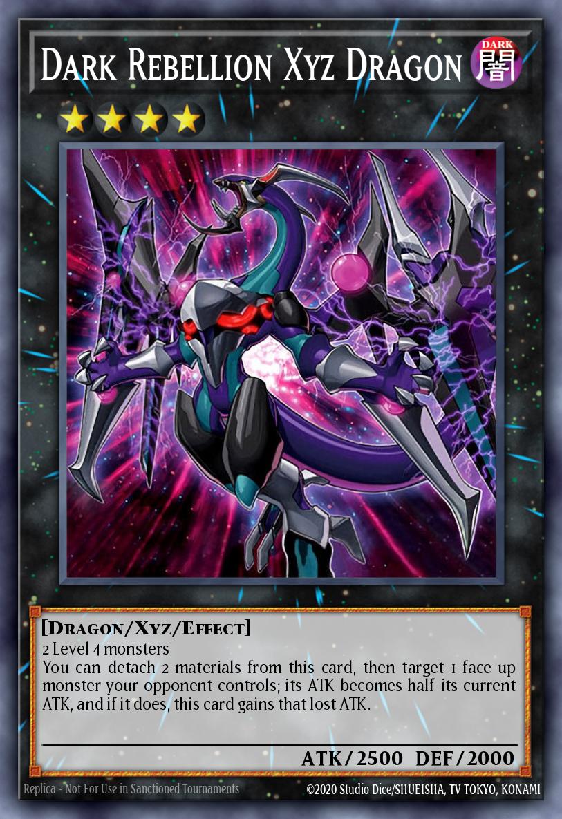 Dark Rebellion Xyz Dragon Card Information YuGiOh! Database