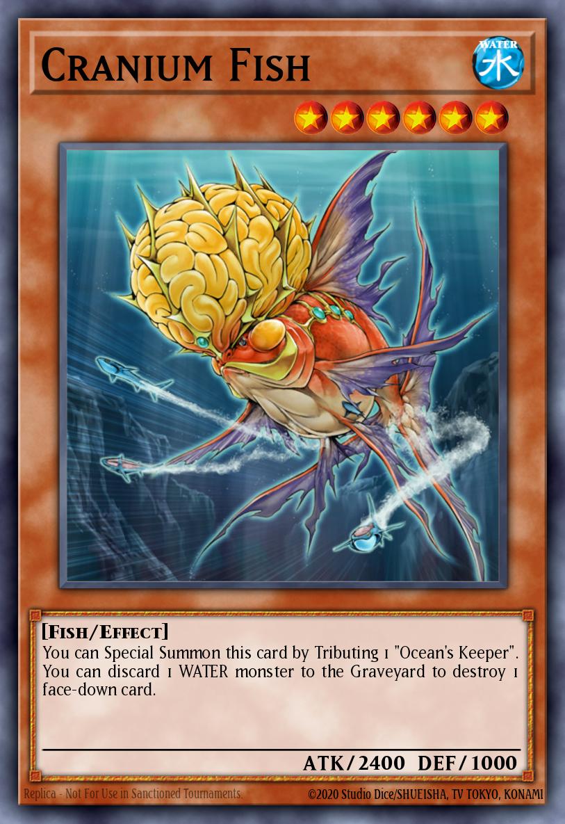 Cranium Fish Card Information YuGiOh! Database