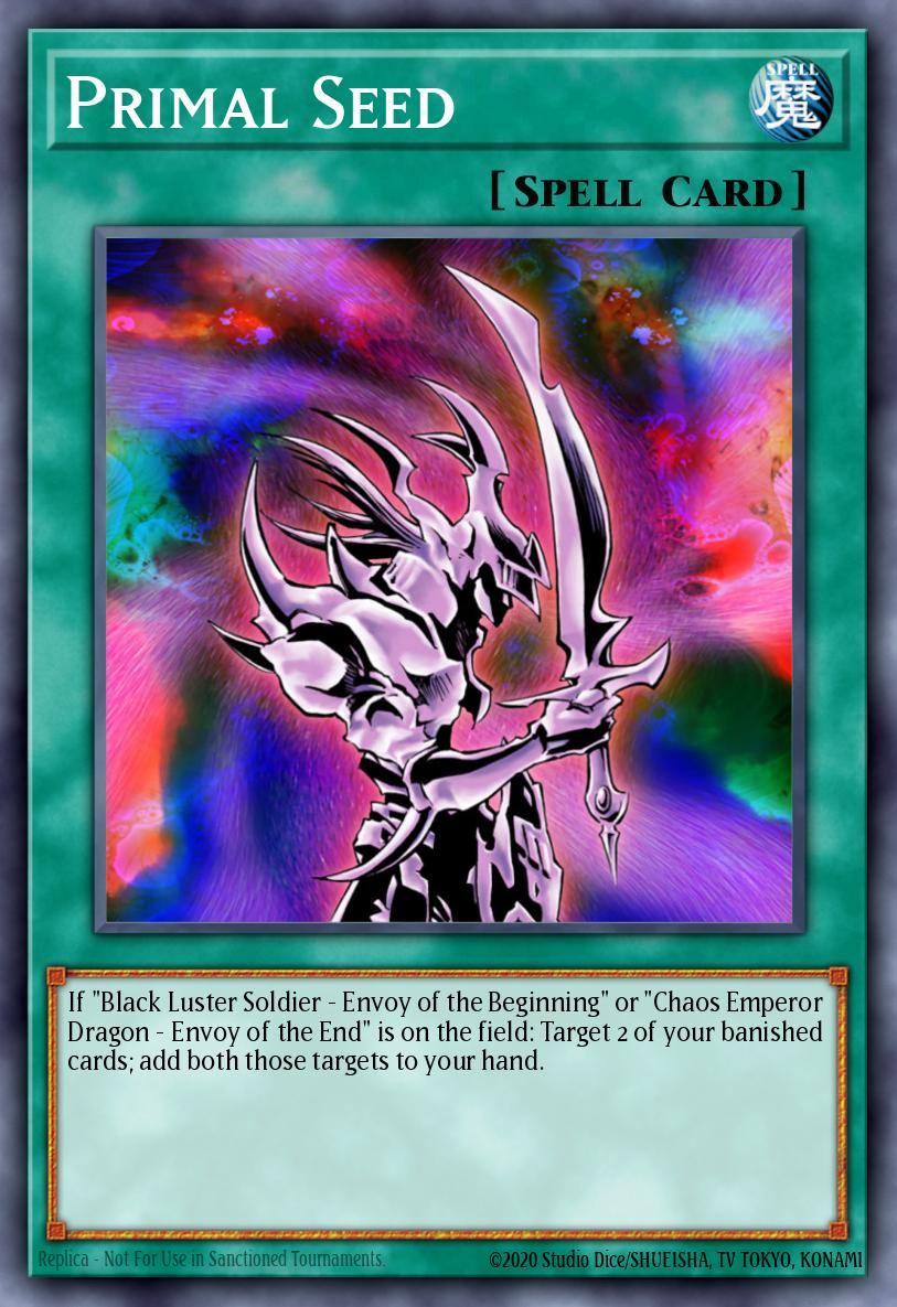 Primal Seed Card Information YuGiOh! Database