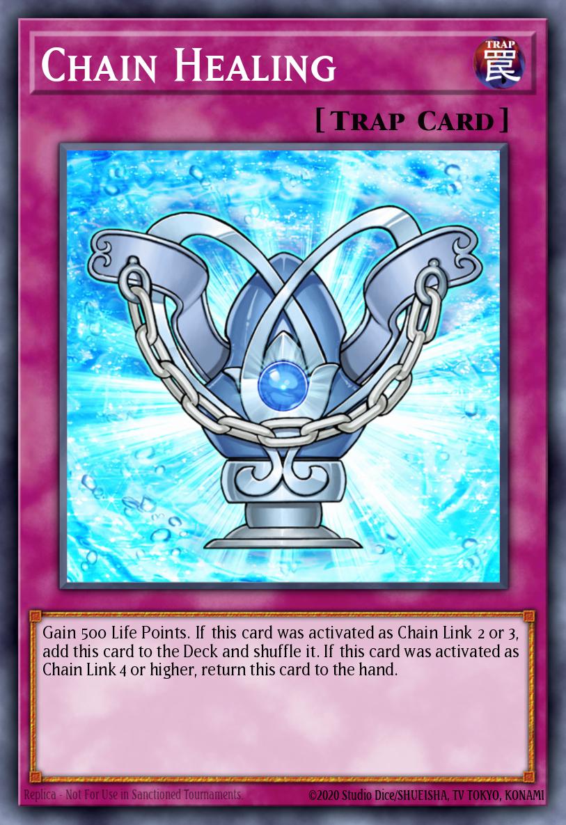 Chain Healing Card Information YuGiOh! Database